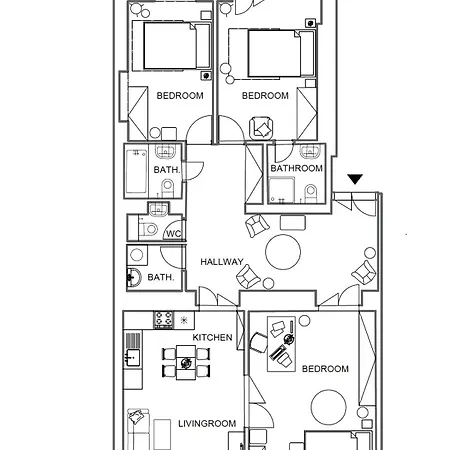 Spacious 3br In Lesser Town By Easybnb Premium Apartament Praga